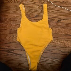 Yellow/Orange ASOS One-Piece